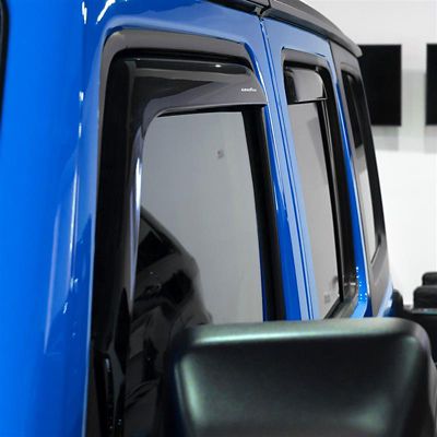 Image showing  In-Channel Window Deflectors Shatterproof for Volkswagen Tiguan 18-23, 4 pc. GY003423LP