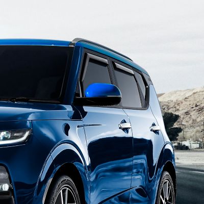 Image showing  In-Channel Window Deflectors Shatterproof for Kia Soul 20-23, 4 pc.