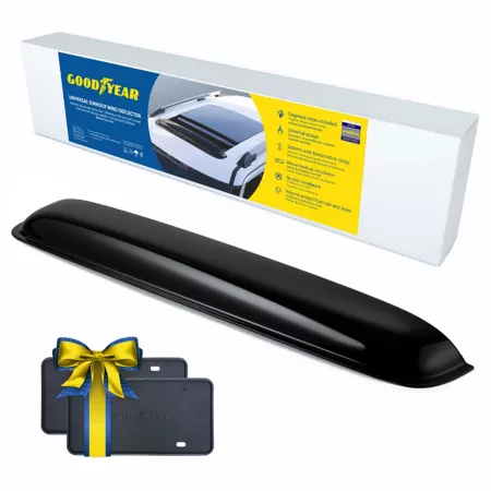 Goodyear Shatterproof Sunroof Deflector 35.6 in. Window Deflectors