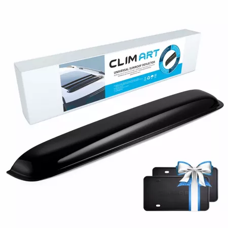 CLIM ART Extra Durable Sunroof Deflector 37.8 Inc SR01000 Window Deflectors