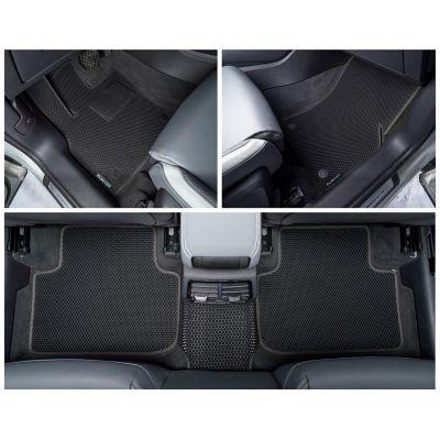 CLIM ART Custom Fit Floor Mats for Audi Q3 Sportback 20-23, Honeycomb Dirtproof & Waterproof, All-Weather, FL011420101