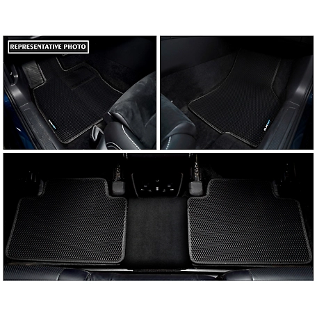 CLIM ART Custom Fit Floor Mats for BMW 3-Series 19-23, Honeycomb Dirtproof & Waterproof Technology, All-Weather