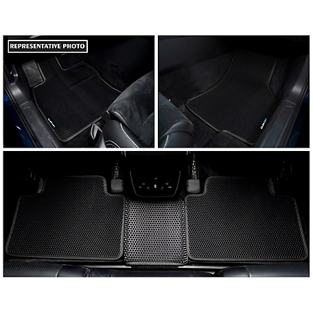 CLIM ART Custom Fit Floor Mats for BMW X3 18-23, Honeycomb Dirtproof & Waterproof Technology, All-Weather