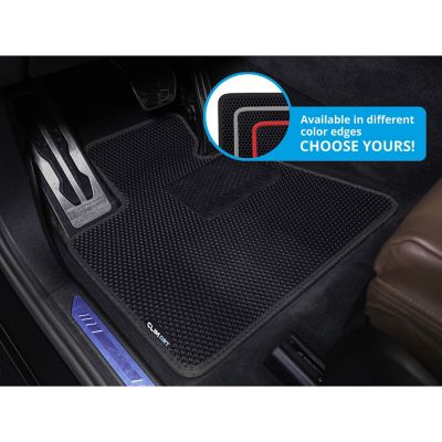Image showing  Custom Fit Floor Mats for BMW X5 19-23, Honeycomb Dirtproof & Waterproof Technology, All-Weather