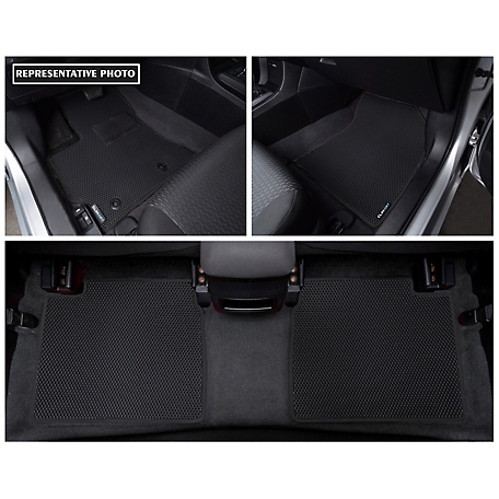 CLIM ART Custom Fit Floor Mats for Chevy Equinox 18-23, Honeycomb Dirtproof & Waterproof Technology, All-Weather