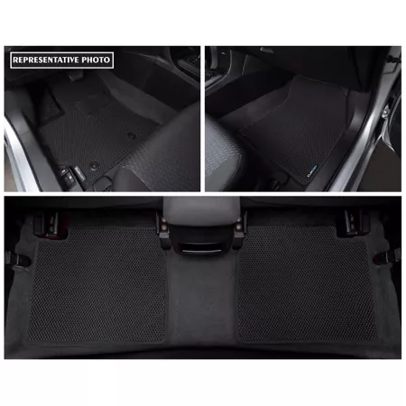 CLIM ART Custom Floor Mats for Chevrolet Equinox 18-23 Honeycomb Technology Anti-Dirt and Waterproof All Season Floor Mats & Cargo Liners