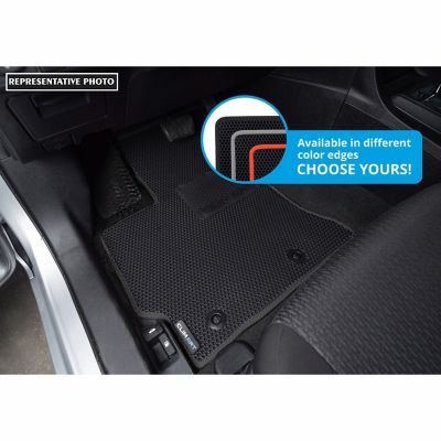 Image showing  Custom Fit Floor Mats for Chevy Equinox 18-23, Honeycomb Dirtproof & Waterproof Technology, All-Weather
