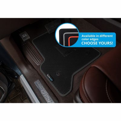 Image showing  Custom Fit Floor Mats for Chevy Tahoe 15-20 , Honeycomb Dirtproof & Waterproof Technology, All-Weather