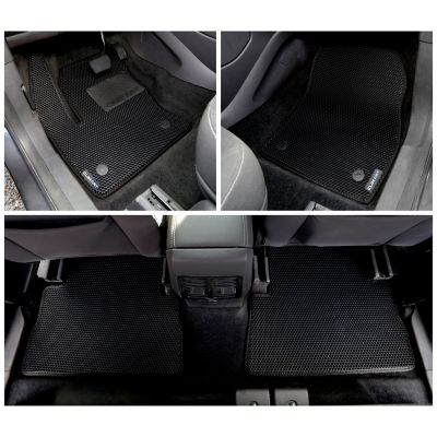 CLIM ART Custom Fit Floor Mats for Ford Escape 13-19, Honeycomb Dirtproof & Waterproof Technology, All-Weather