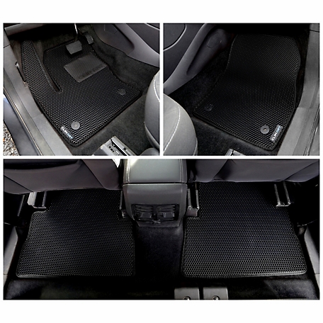 CLIM ART Custom Fit Floor Mats for Ford Escape 13-19, Honeycomb Dirtproof & Waterproof Technology, All-Weather