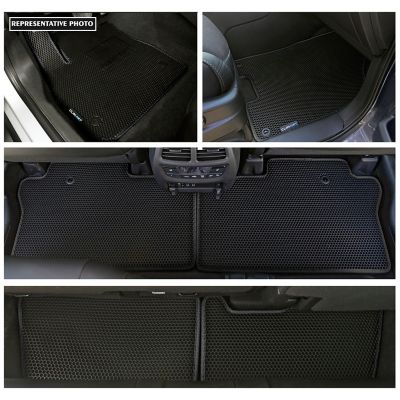 CLIM ART Custom Fit Floor Mats for Ford Expedition 18-23, Honeycomb Dirtproof & Waterproof Technology, All-Weather
