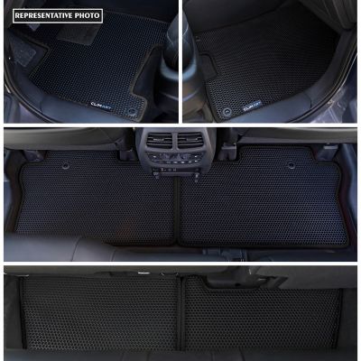 CLIM ART Custom Fit Floor Mats for GMC Acadia 17-23, Honeycomb Dirtproof & Waterproof Technology, All-Weather