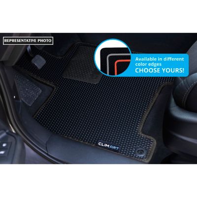 Image showing  Custom Fit Floor Mats for GMC Acadia 17-23, Honeycomb Dirtproof & Waterproof Technology, All-Weather