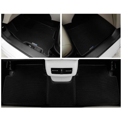 CLIM ART Custom Fit Floor Mats for Honda Accord 13-17, Honeycomb Dirtproof & Waterproof Technology, All-Weather