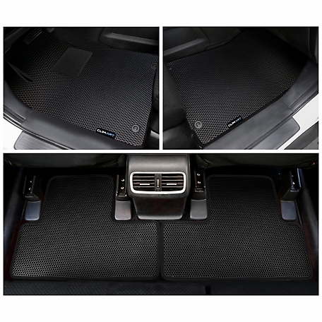 CLIM ART Custom Fit Floor Mats for Honda CR-V 12-16, Honeycomb Dirtproof & Waterproof Technology, All-Weather