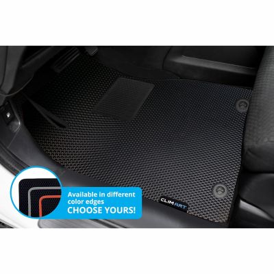 Image showing  Custom Fit Floor Mats for Honda CR-V 12-16, Honeycomb Dirtproof & Waterproof Technology, All-Weather