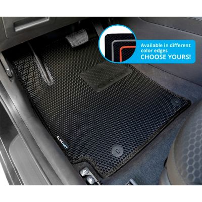 Image showing  Custom Fit Floor Mats for Hyundai Elantra 17-20, Honeycomb Dirtproof & Waterproof Technology, All-Weather