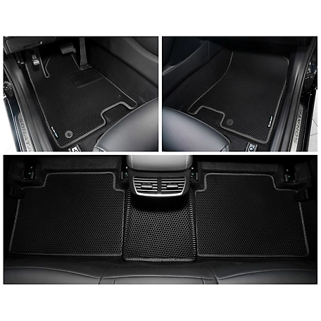 CLIM ART Custom Fit Floor Mats for Hyundai Sonata 20-23, Honeycomb Dirtproof & Waterproof Technology, All-Weather