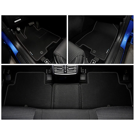 CLIM ART Custom Fit Floor Mats for Hyundai Tucson 19-21, Honeycomb Dirtproof & Waterproof Technology, All-Weather