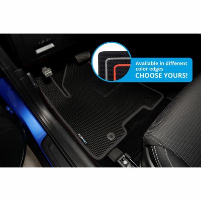Image showing  Custom Fit Floor Mats for Hyundai Tucson 19-21, Honeycomb Dirtproof & Waterproof Technology, All-Weather