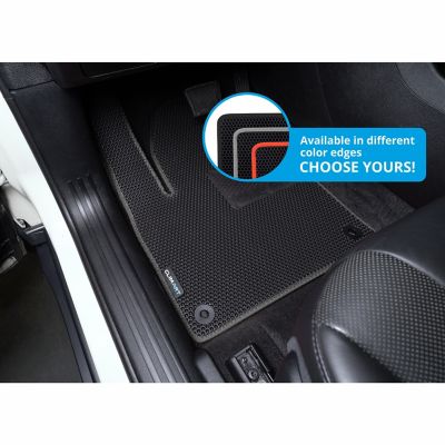 Image showing  Custom Fit Floor Mats for Jeep Cherokee 19-23, Honeycomb Dirtproof & Waterproof Technology, All-Weather