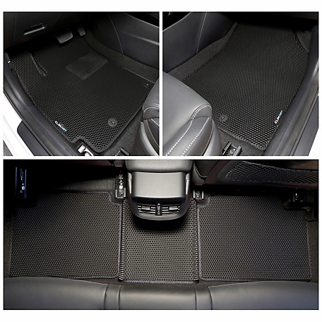 CLIM ART Custom Fit Floor Mats for Kia Forte 19-23, Honeycomb Dirtproof & Waterproof Technology, All-Weather