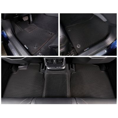 CLIM ART Custom Fit Floor Mats for Lexus ES 19-23, Honeycomb Dirtproof & Waterproof Technology, All-Weather