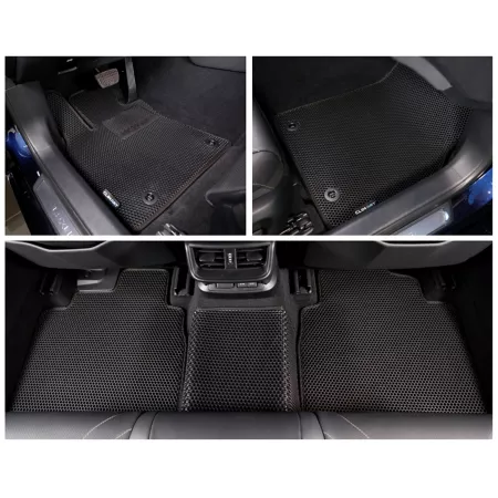 CLIM ART Custom Floor Mats for Lexus ES 19-23 Honeycomb Technology Anti-Dirt and Waterproof All Weather Floor Mats & Cargo Liners