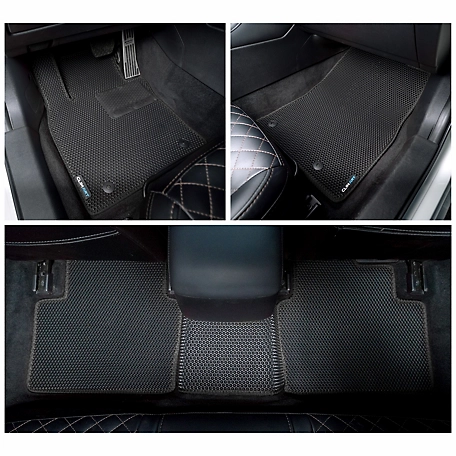 CLIM ART Custom Fit Floor Mats for Mazda 3 19-23, Honeycomb Dirtproof & Waterproof Technology, All-Weather