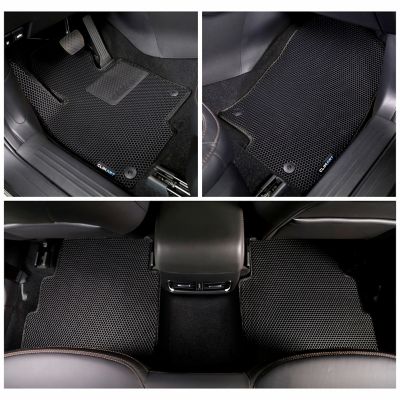 CLIM ART Custom Fit Floor Mats for Mazda CX-5 17-23, Honeycomb Dirtproof & Waterproof Technology, All-Weather
