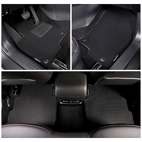 CLIM ART Custom Fit Floor Mats for Mazda CX-5 17-23, Honeycomb Dirtproof & Waterproof Technology, All-Weather