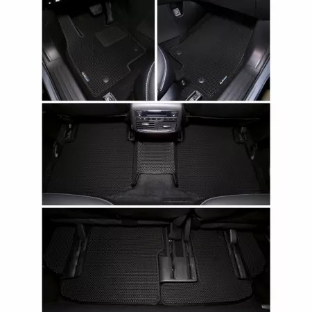 CLIM ART Custom floor mats for Mazda CX-9 from 16 years anti-dirt and waterproof honeycomb technology all seasons Floor Mats & Cargo Liners