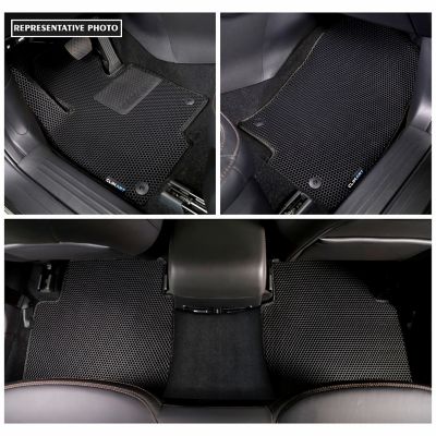 CLIM ART Custom Fit Floor Mats for Mazda CX-30 20-23, Honeycomb Dirtproof & Waterproof Technology, All-Weather