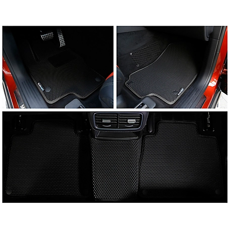 CLIM ART Custom Fit Floor Mats for Mercedes GLE 20-23, Honeycomb Dirtproof & Waterproof Technology, All-Weather