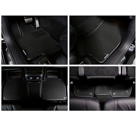 CLIM ART Custom Fit Floor Mats for Mercedes GLS 20-23, Honeycomb Dirtproof & Waterproof Technology, All-Weather