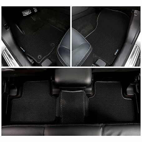CLIM ART Custom Fit Floor Mats for Mitsubishi Outlander Sport 11-23, Honeycomb Dirtproof & Waterproof Technology, All-Weather