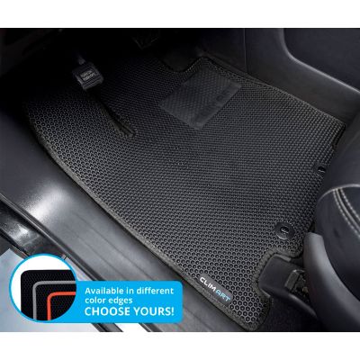 Image showing  Custom Fit Floor Mats for Nissan Pathfinder 13-21, Honeycomb Dirtproof & Waterproof Technology, All-Weather