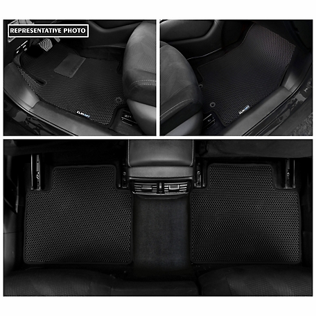 CLIM ART Custom Fit Floor Mats for Nissan Rogue Sport 17-23, Honeycomb Dirtproof & Waterproof Technology, All-Weather