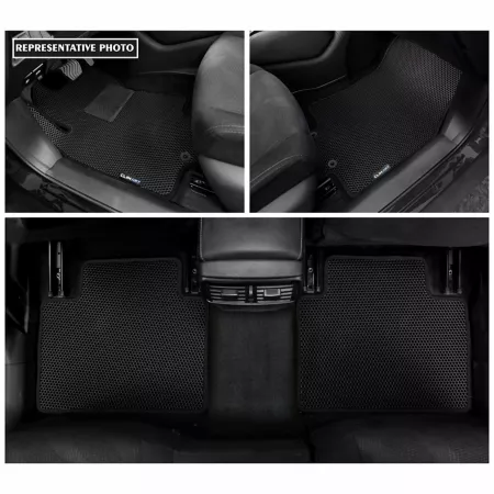 CLIM ART Custom Floor Mats for Nissan Rogue Sport 17-23 Honeycomb Technology Anti-Dirt and Waterproof All Weather Floor Mats & Cargo Liners