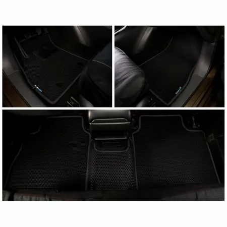 CLIM ART Custom Floor Mats for Nissan Sentra 14-19 Sedan Honeycomb Technology Anti-Dirt and Waterproof All Weather Floor Mats & Cargo Liners