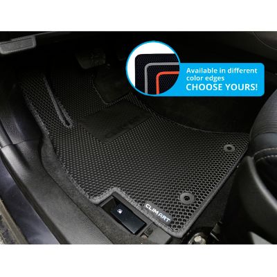 Image showing  Custom Fit Floor Mats for Subaru Impreza / Crosstrek 12-17, Honeycomb Dirtproof & Waterproof Technology, All-Weather