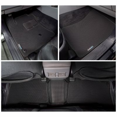 CLIM ART Custom Fit Floor Mats for Toyota 4Runner 10-12, Honeycomb Dirtproof & Waterproof Technology, All-Weather