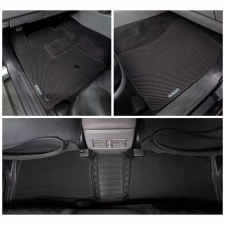 CLIM ART Custom Floor Mats for Toyota 4Runner 10-12 Honeycomb Technology Anti-Dirt and Waterproof All Weather Floor Mats & Cargo Liners