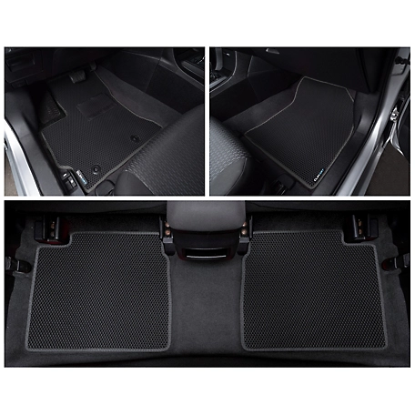 CLIM ART Custom Fit Floor Mats for Toyota Corolla 14-19, Honeycomb Dirtproof & Waterproof Technology, All-Weather