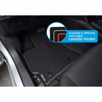 Image showing  Custom Fit Floor Mats for Toyota Corolla 14-19, Honeycomb Dirtproof & Waterproof Technology, All-Weather