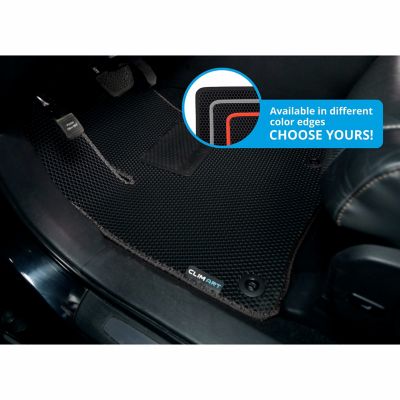 Image showing  Custom Fit Floor Mats for Toyota Highlander 14-19, Honeycomb Dirtproof & Waterproof Technology, All-Weather