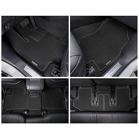 CLIM ART Custom Fit Floor Mats for Toyota Highlander 20-23, Honeycomb Dirtproof & Waterproof Technology, All-Weather