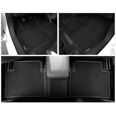 CLIM ART Custom Fit Floor Mats for Toyota Prius 16-23, Honeycomb Dirtproof & Waterproof Technology, All-Weather