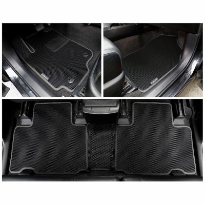 CLIM ART Custom Fit Floor Mats for Toyota RAV4 13-18, Honeycomb Dirtproof & Waterproof Technology, All-Weather