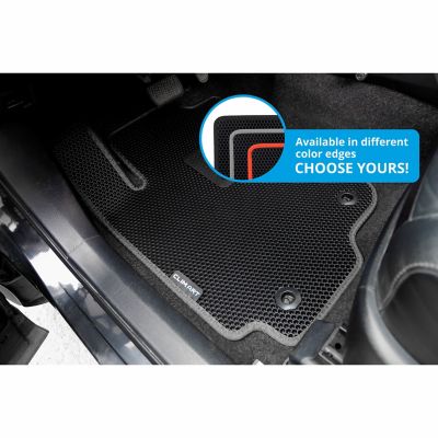 Image showing  Custom Fit Floor Mats for Toyota RAV4 13-18, Honeycomb Dirtproof & Waterproof Technology, All-Weather